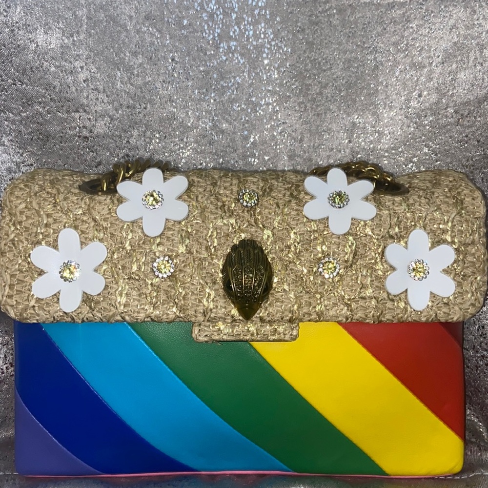Kurt Geiger London - Kensington Rainbow Wicker Bag